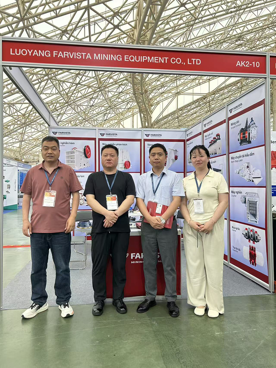 洛阳远见矿山设备有限公司参加越南矿业展 洛阳远见矿山设备有限公司参加越南矿业展